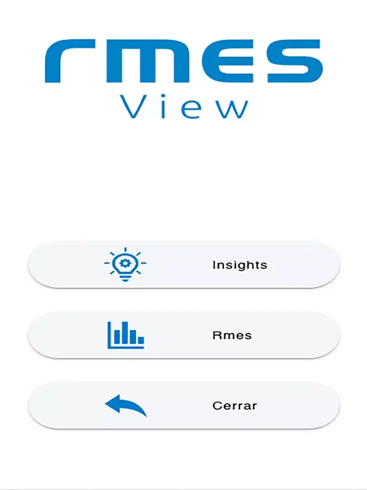 Tangkapan layar RMES View iPad 
