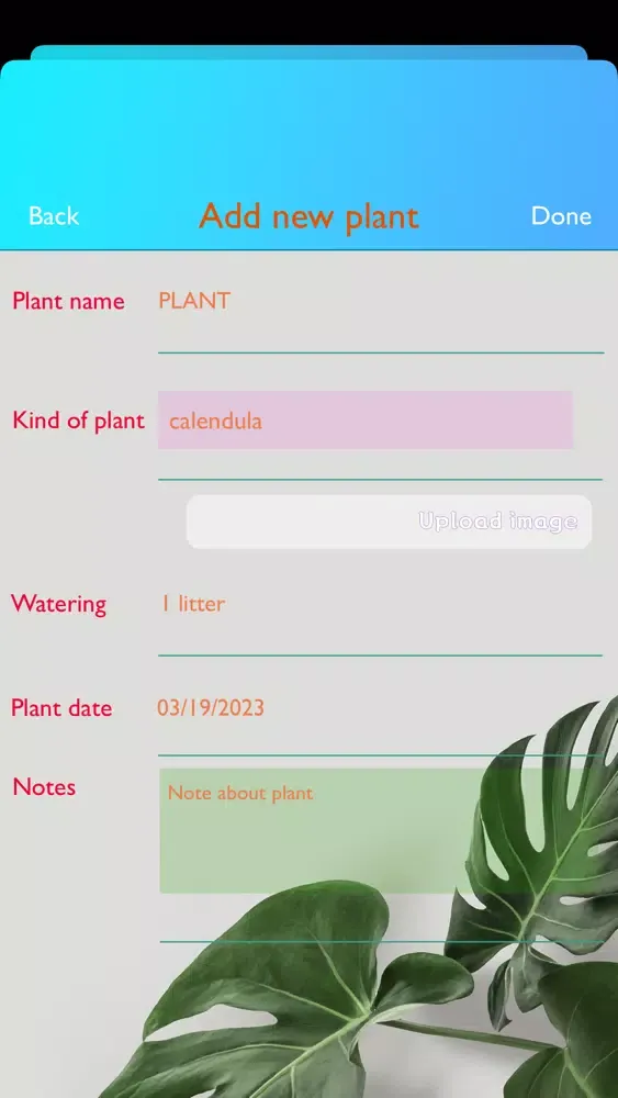 Plant Growing Digital System Screenshots