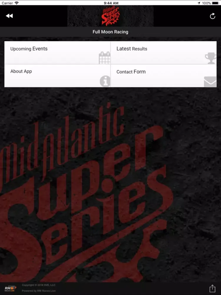 Mid Atlantic Super Series iPad  スクリーンショット