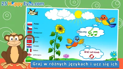 Wesołe zwierzęta - edukacyjne gry układanki,dzieci स्क्रीनशॉट