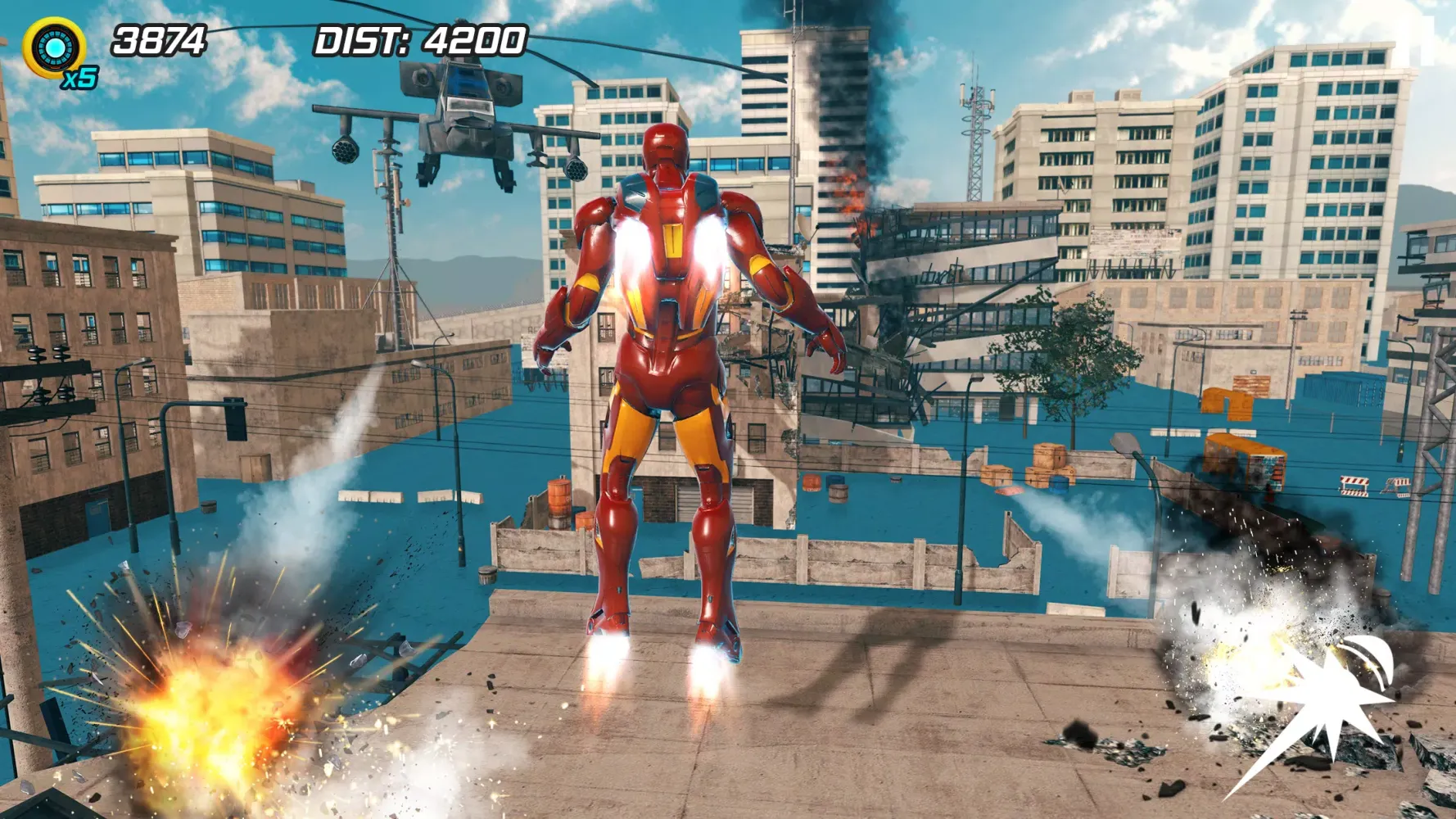 Iron Avenger No Limits Screenshots