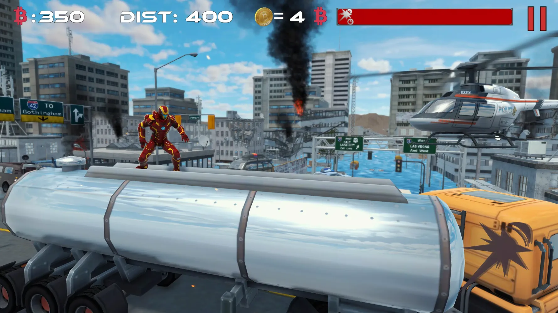 Iron Avenger No Limits Screenshots