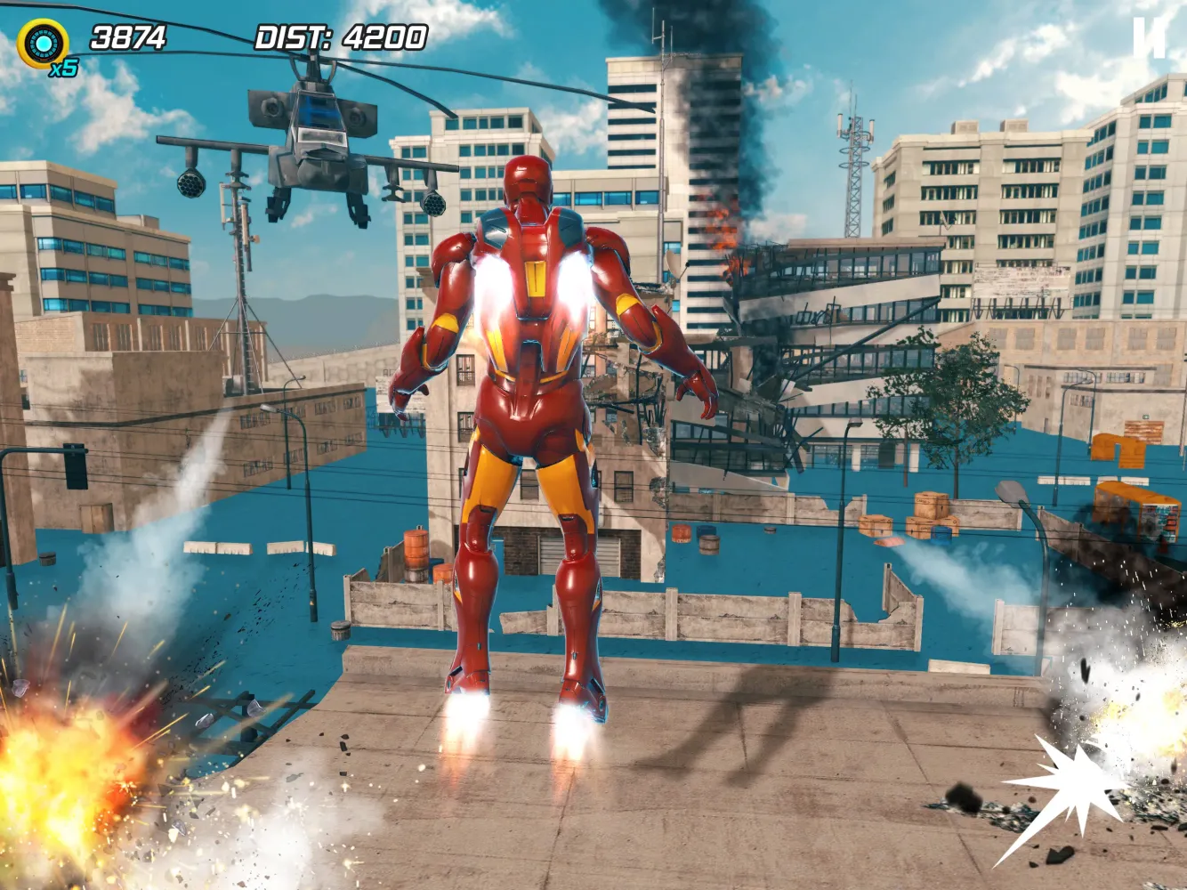 Iron Avenger No Limits Screenshots