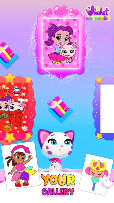 Violet Coloring Book স্ক্রিনশট