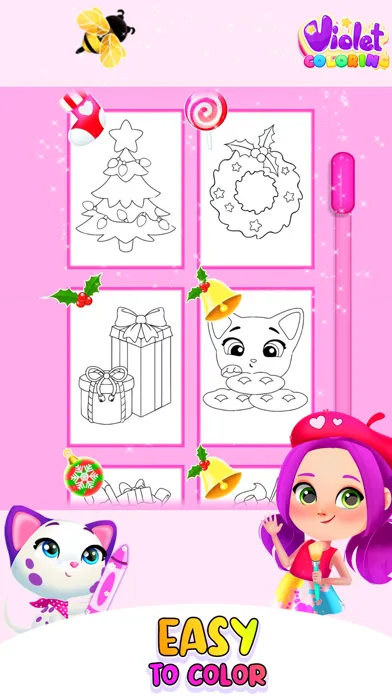 Violet Coloring Book স্ক্রিনশট
