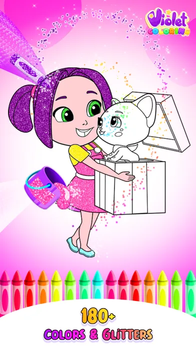 Violet Coloring Book স্ক্রিনশট