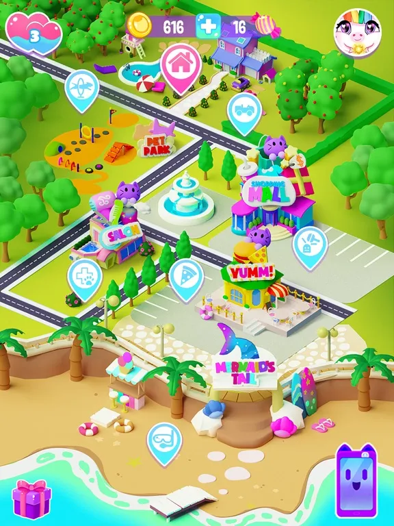 Violet - My Little Pet iPad  स्क्रीनशॉट