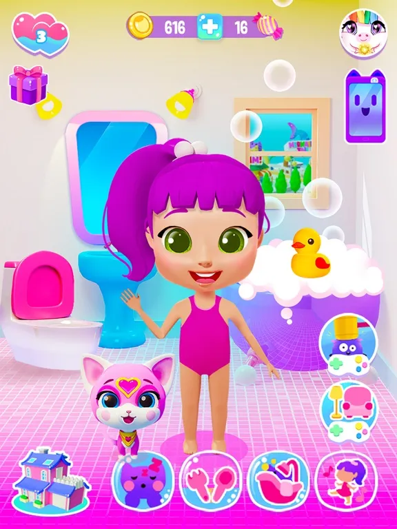Violet - My Little Pet iPad  स्क्रीनशॉट