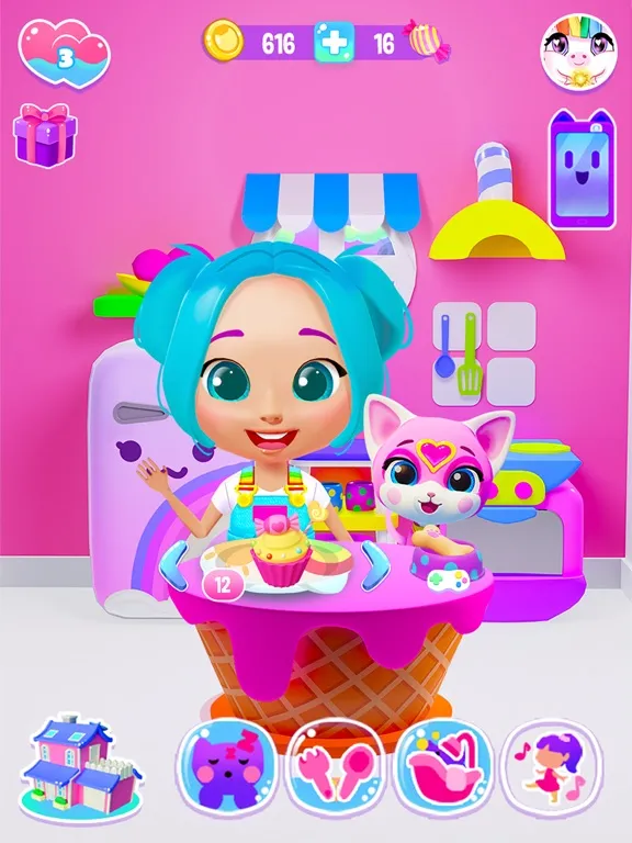 Violet - My Little Pet iPad  स्क्रीनशॉट