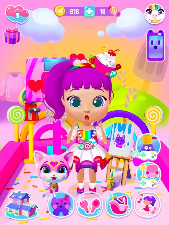 Violet - My Little Pet iPad  स्क्रीनशॉट