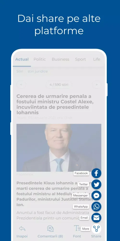 Ziare.com Screenshots