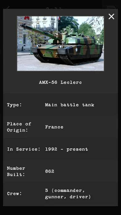 Captures d'écran de Guess the Tank