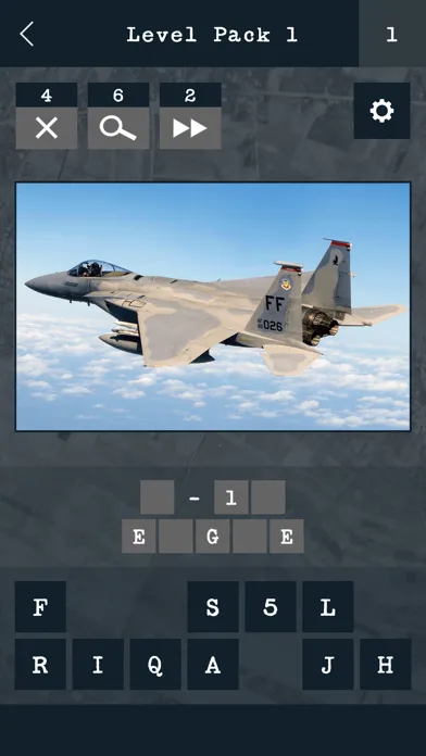 Guess the Modern Aircraft スクリーンショット