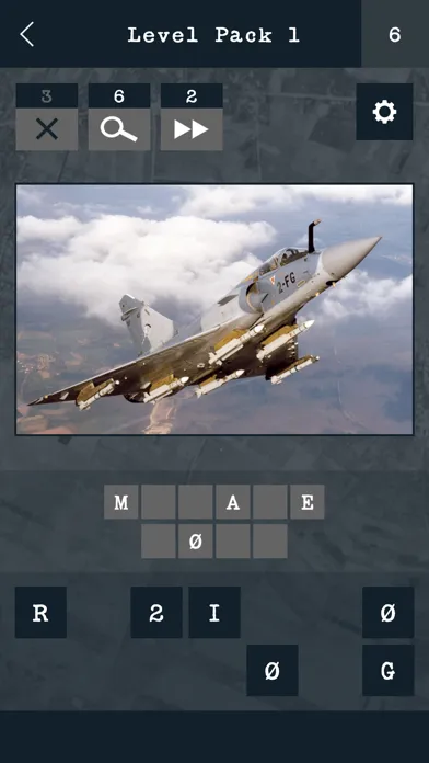 Guess the Modern Aircraft スクリーンショット