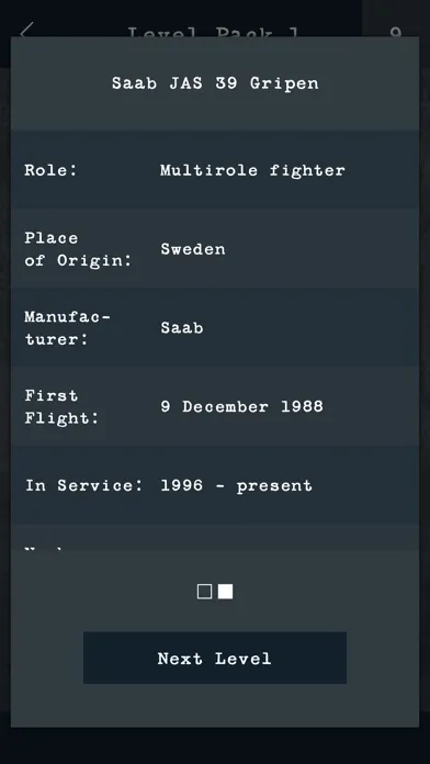 Guess the Modern Aircraft スクリーンショット