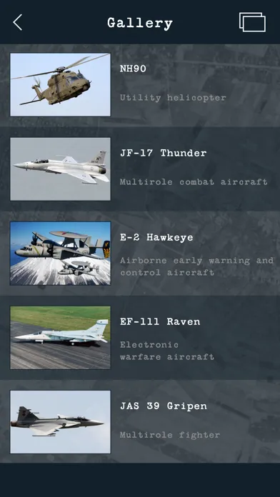 Guess the Modern Aircraft スクリーンショット
