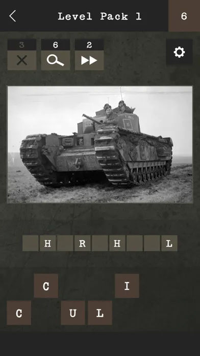 Ảnh chụp màn hình của Guess the World War II Tank