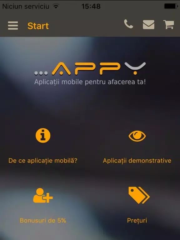 APPY - Aplicatii mobile iPad 應用截圖