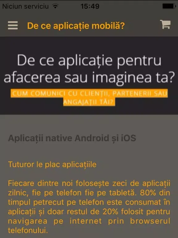 APPY - Aplicatii mobile iPad 應用截圖