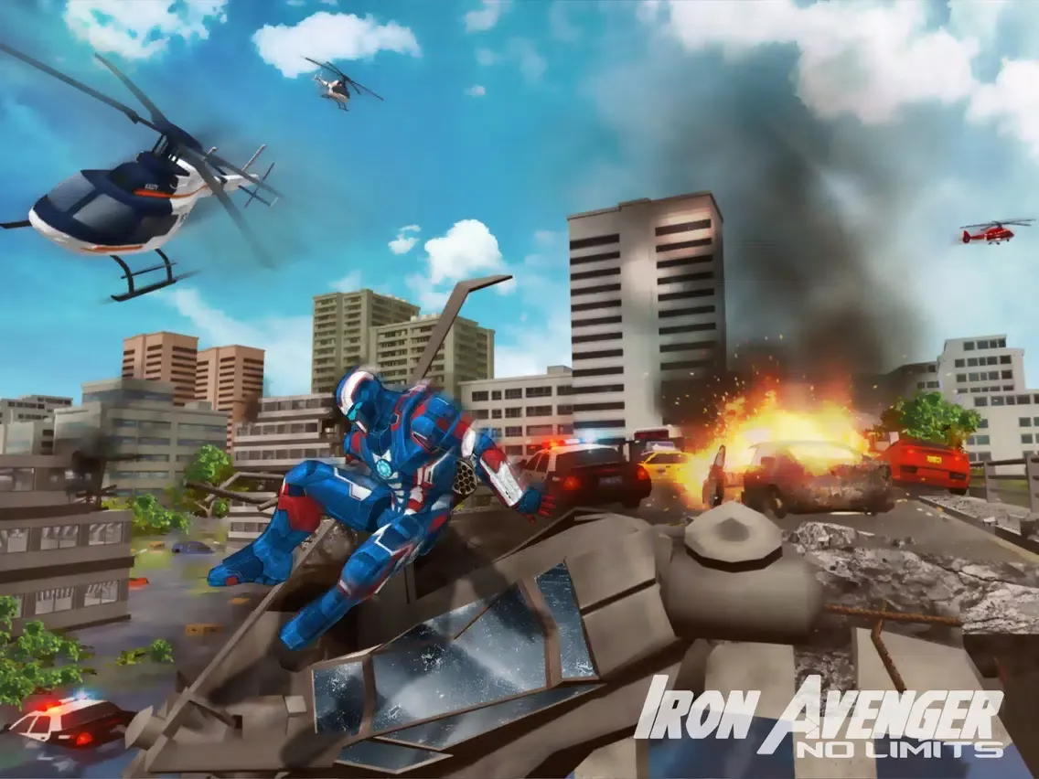 صور Iron Avenger No Limits iPad 