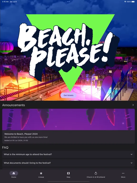 Beach, Please! iPad  स्क्रीनशॉट