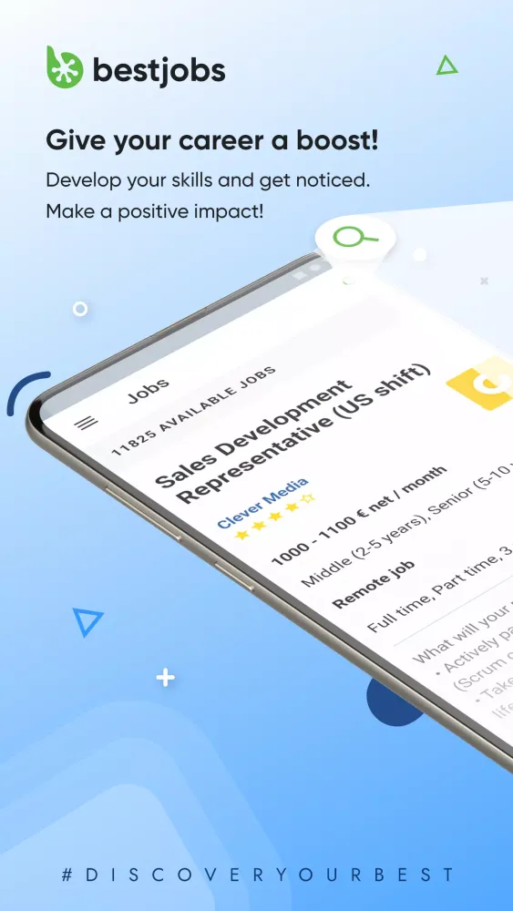 Capturas de pantalla de bestjobs