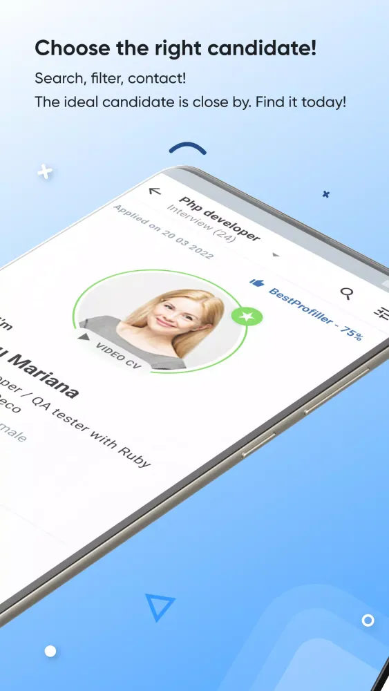 Capturas de pantalla de bestjobs