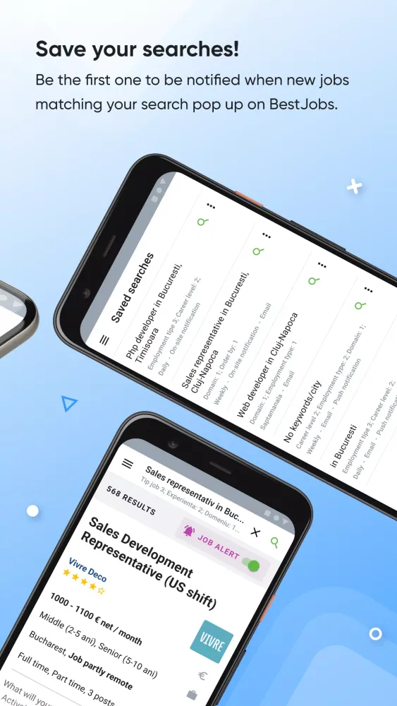 Capturas de pantalla de bestjobs