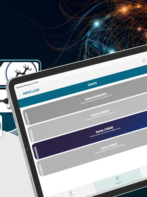 MedClass iPad  Screenshots