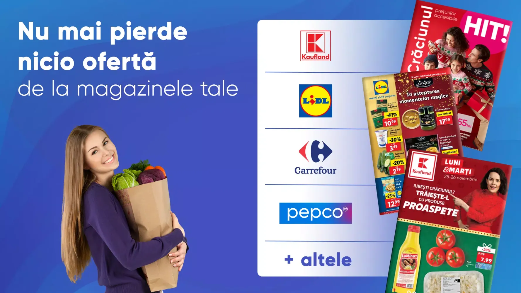 Ảnh chụp màn hình của Blix — cataloage și oferte