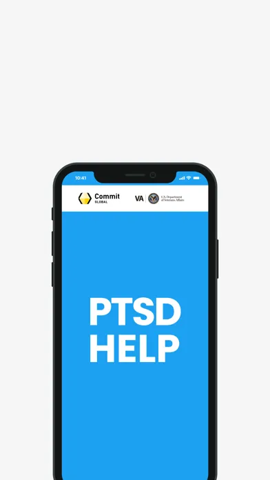 Capturas de tela do PTSD HELP