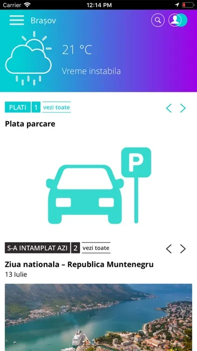 City App Brasov Screenshots