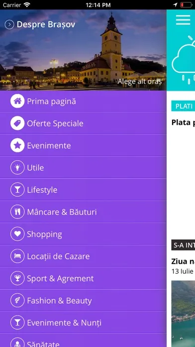 City App Brasov Screenshots