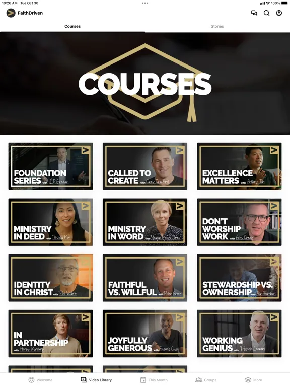 Faith Driven Entrepreneur iPad  سکرین شاٹس