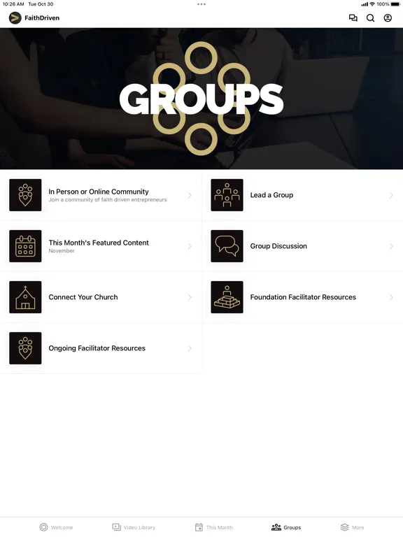 Faith Driven Entrepreneur iPad  سکرین شاٹس