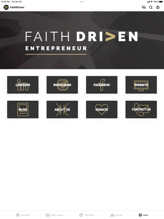 Faith Driven Entrepreneur iPad  سکرین شاٹس