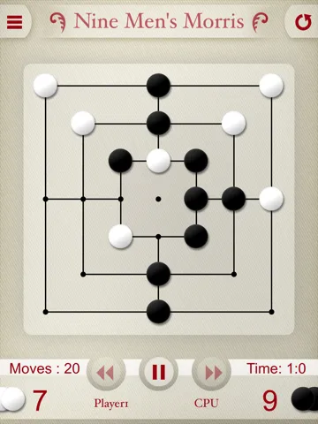 تصاویر Nine Men's Morris Game iPad 