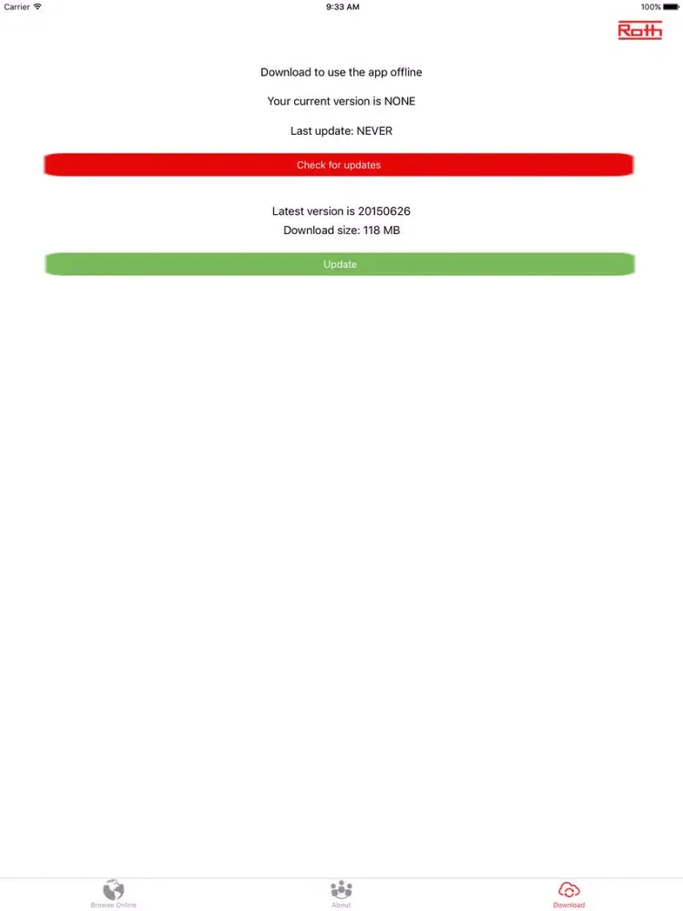 Roth käsikirja iPad 應用截圖