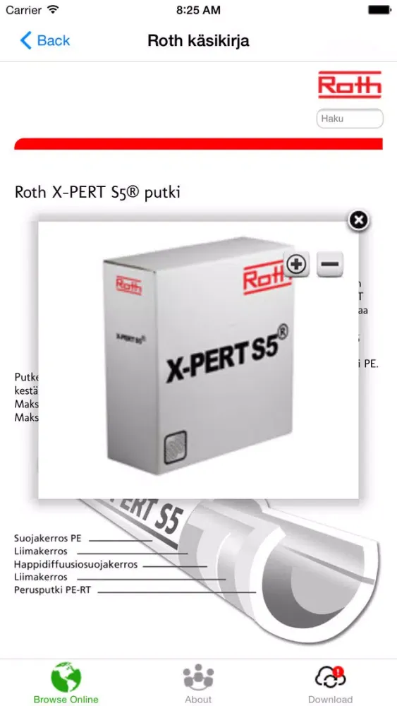 Roth käsikirja應用截圖
