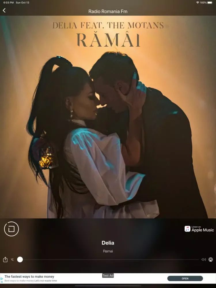 Radio Romania Fm iPad  স্ক্রিনশট