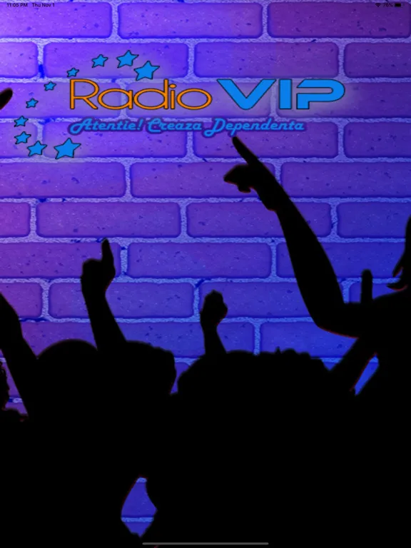 Radio Vip Romania iPad  स्क्रीनशॉट