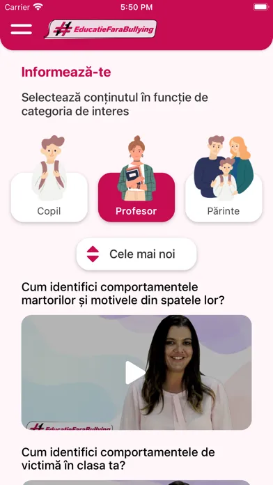 Educație fără bullying Screenshots