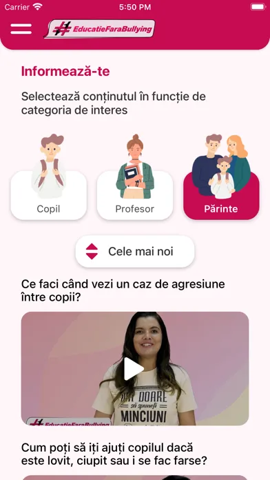 Educație fără bullying Screenshots