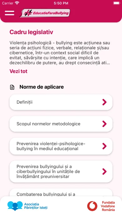 Educație fără bullying Screenshots