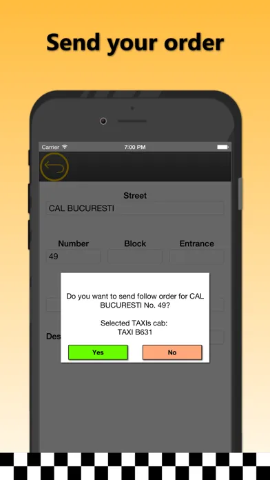 Captures d'écran de Online TAXI AS Galati