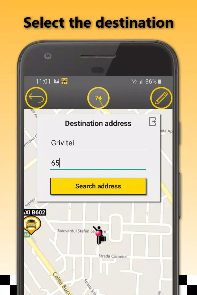 Capturas de tela do TAXI BiraMar