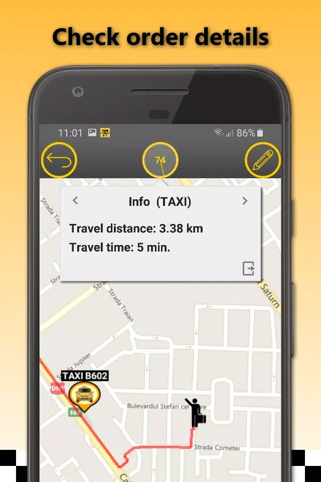 Capturas de tela do TAXI BiraMar