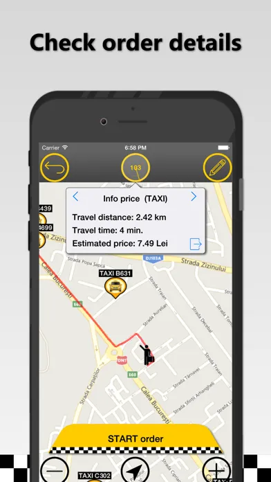 Capturas de pantalla de Online TAXI Turda