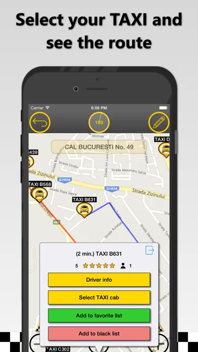 Capturas de pantalla de Online TAXI Turda