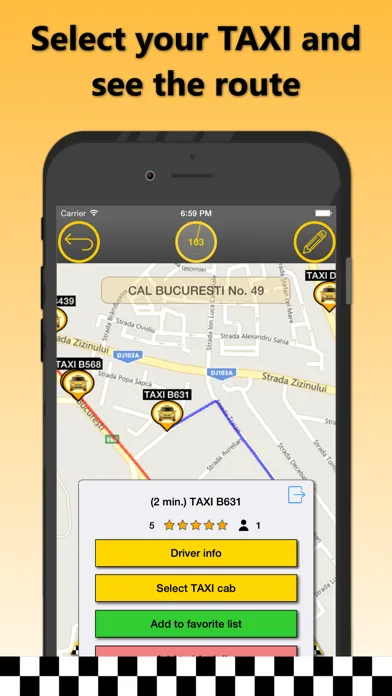 Capturas de pantalla de TOD TAXI Pașcani